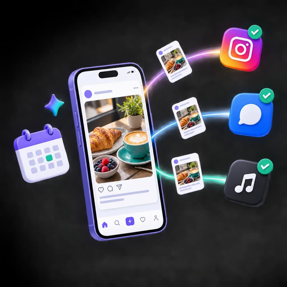 Your socials run themselves.
